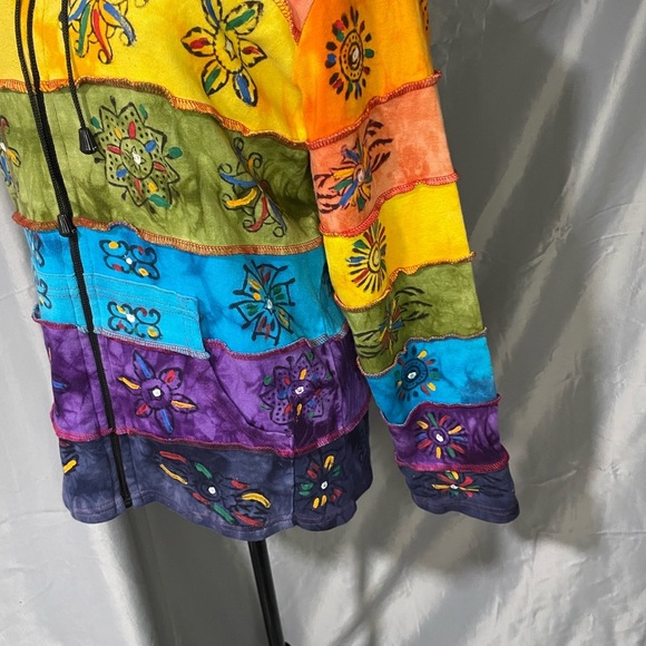 Rising International Multicolor Hooded Sweatshirt - Picture 7 of 11